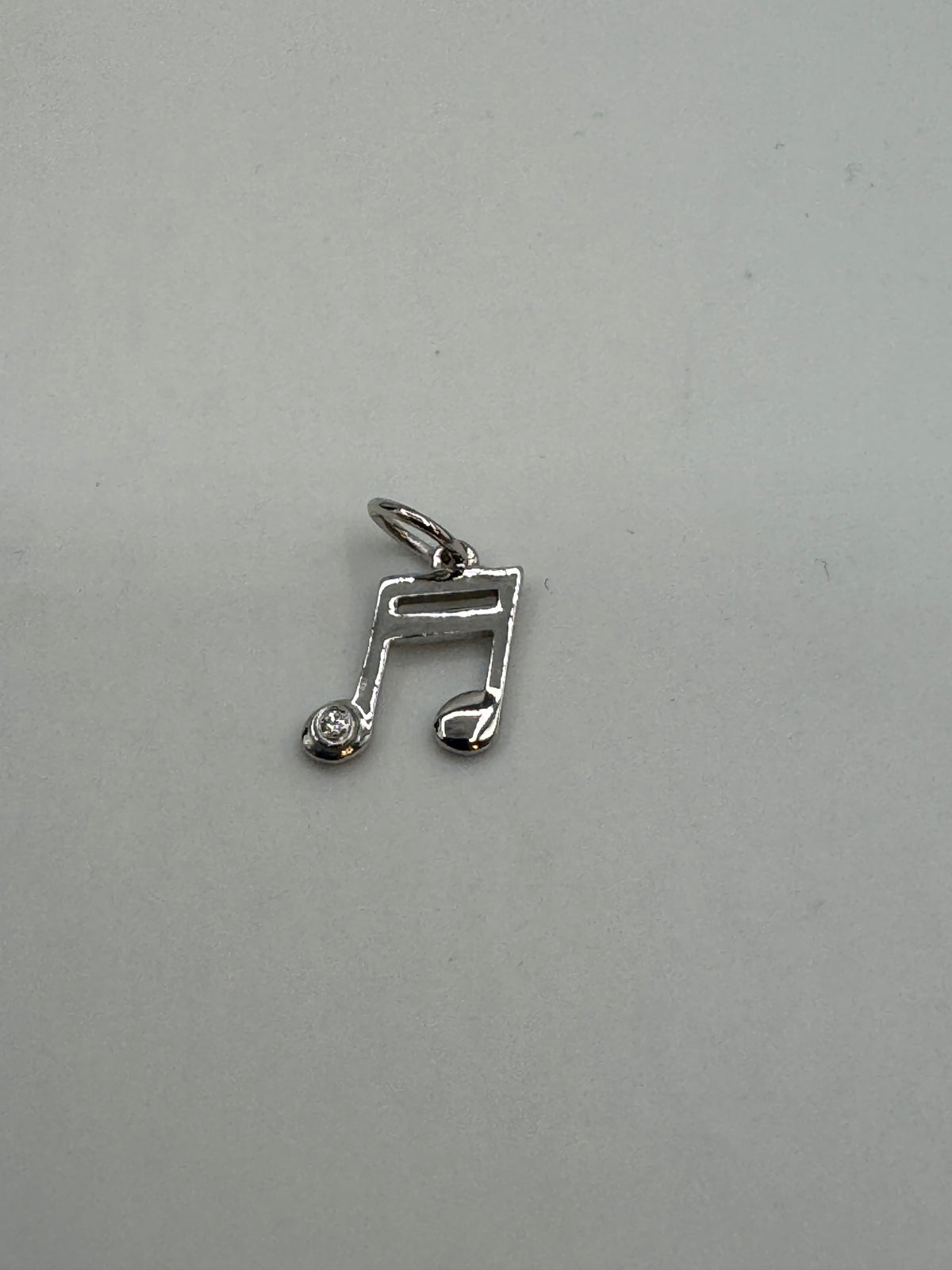 Jacoje Music Note Charm (DIAMOND)-1/2 inch-JACOJE OVERSTOCK