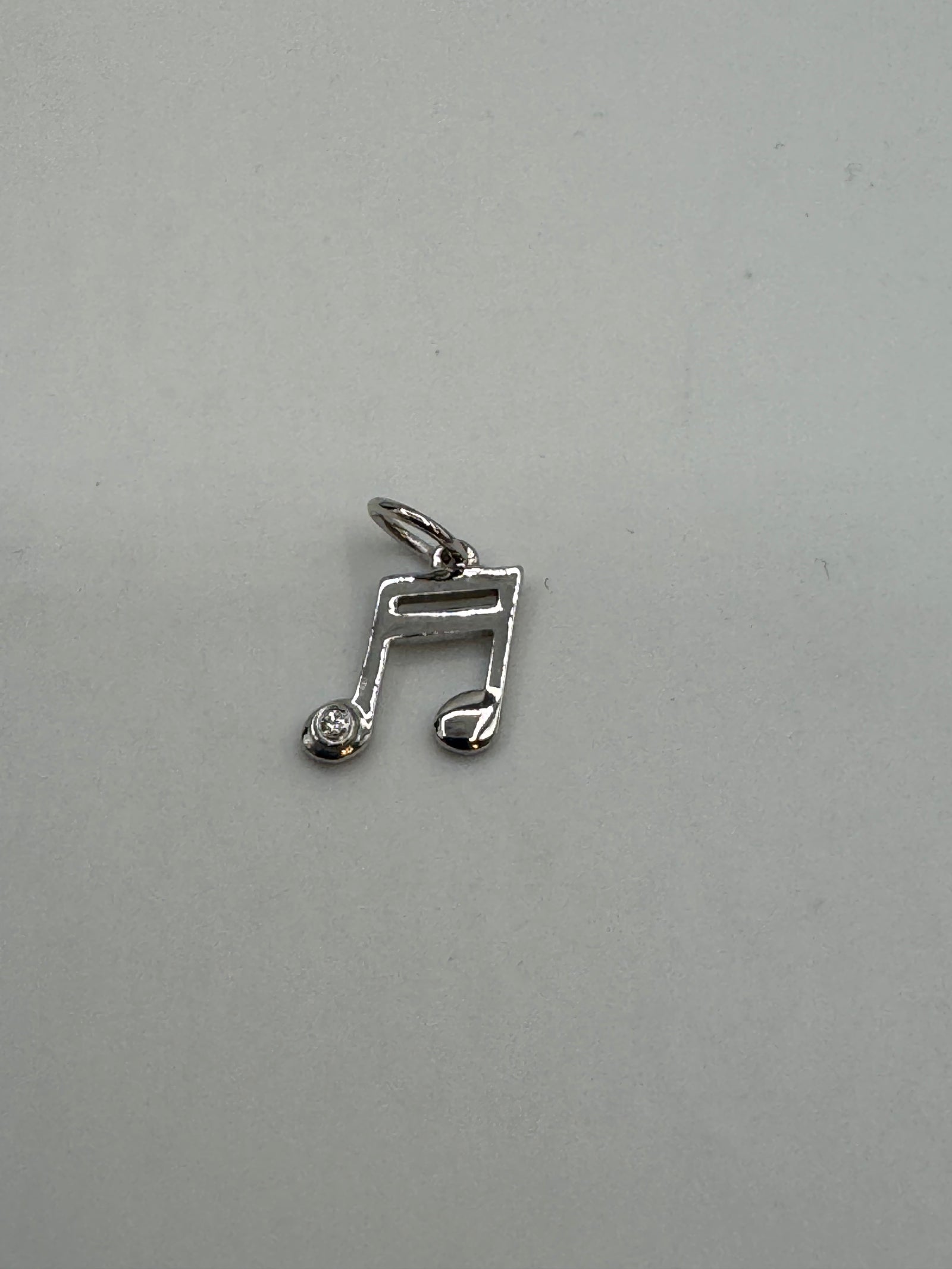 Jacoje Music Note Charm (DIAMOND)-1/2 inch-JACOJE OVERSTOCK