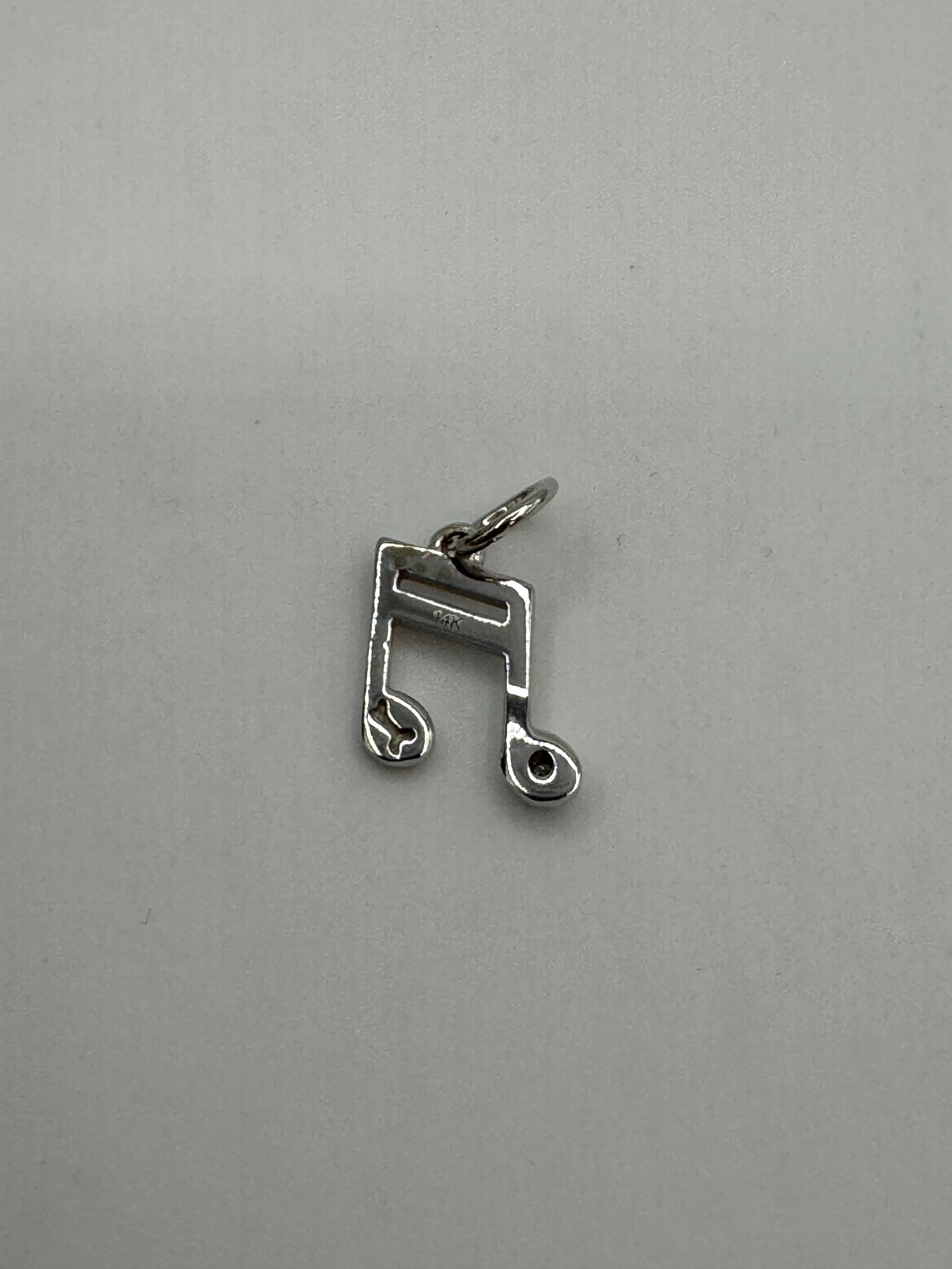 Jacoje Music Note Charm (DIAMOND)-1/2 inch-JACOJE OVERSTOCK
