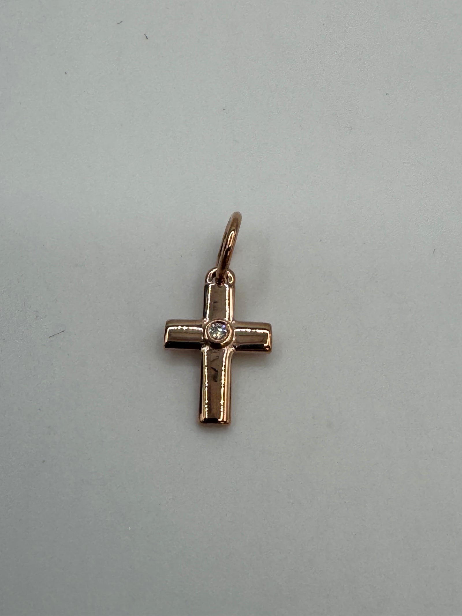 Jacoje Cross Charm (DIAMOND)-1/2 inch-JACOJE OVERSTOCK
