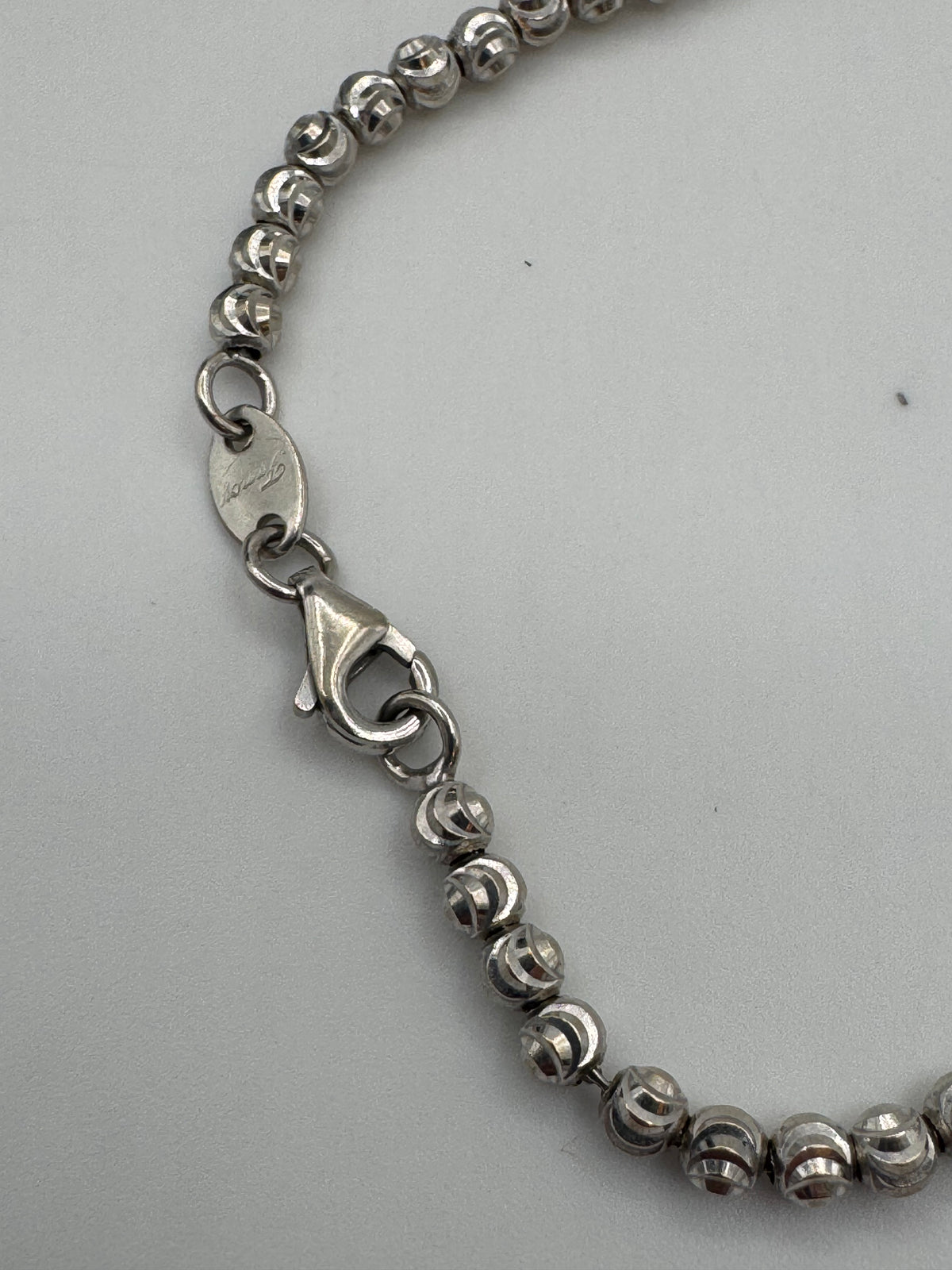 3mm Moon Cut Bracelet 7 inches